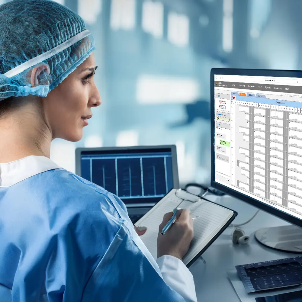 inEPD cosmetische chirurgie mockup patientenbestand